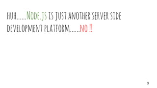 Introduction to NodeJS | PPTX