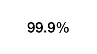 99.9%
 