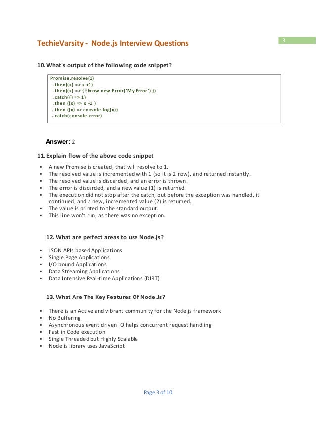 top 30 node js interview questions