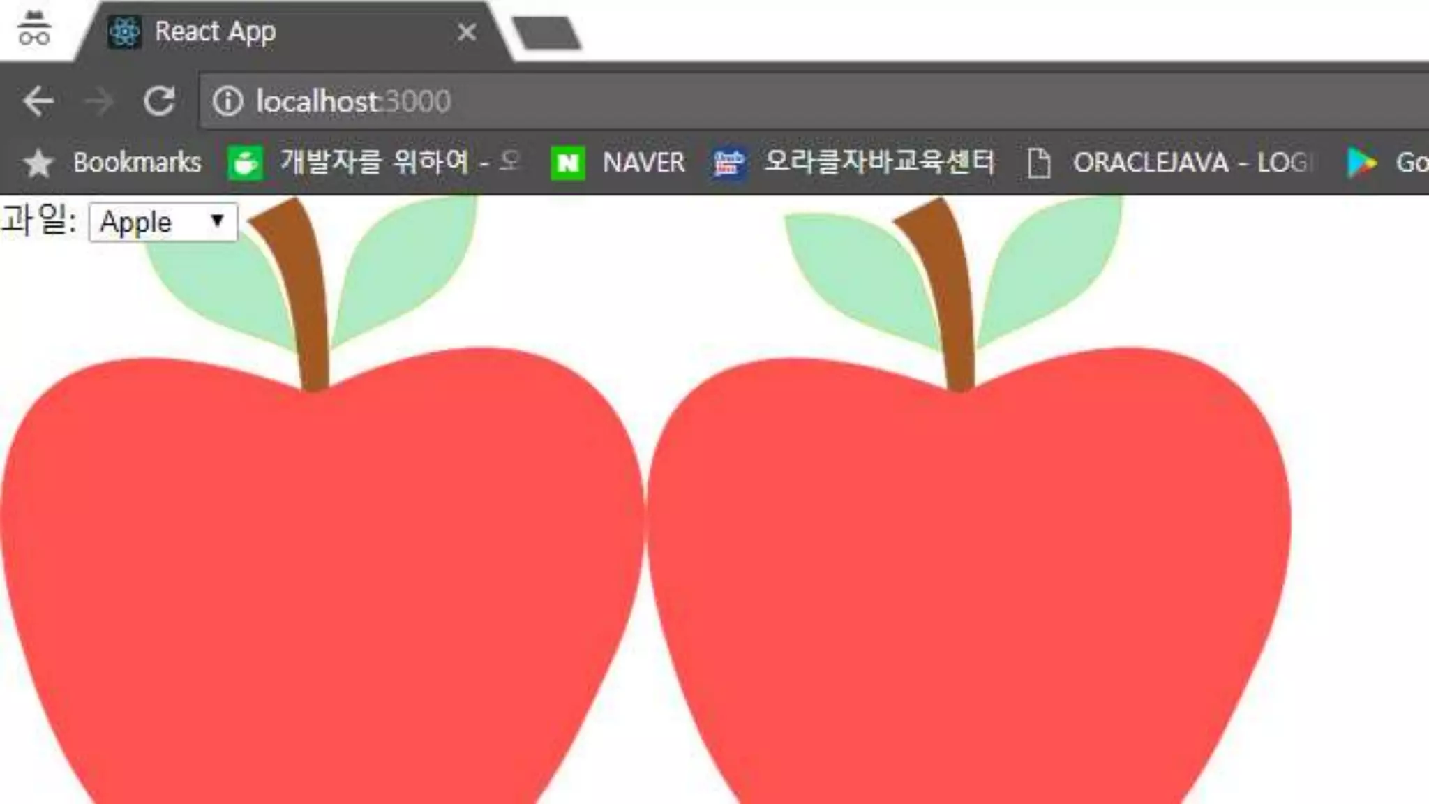 Node.js and react