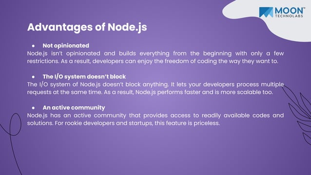 Node.js vs. java | PPT