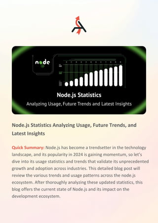 Node Js Analyzing Usage Statistics And Future Trends Beyond 2024 Pdf Node Js Analyzing Usage Statistics And Future Trends Beyond 2024 Pdf