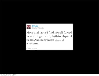 Saturday, November 5, 2011
 