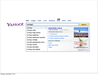 Saturday, November 5, 2011
 