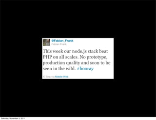 Saturday, November 5, 2011
 