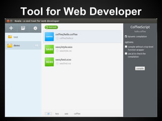 Tool for Web Developer
 