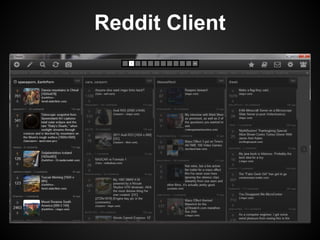 Reddit Client
 
