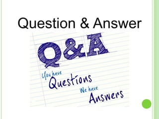 Question & Answer
 