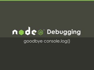 Node.js debugging
