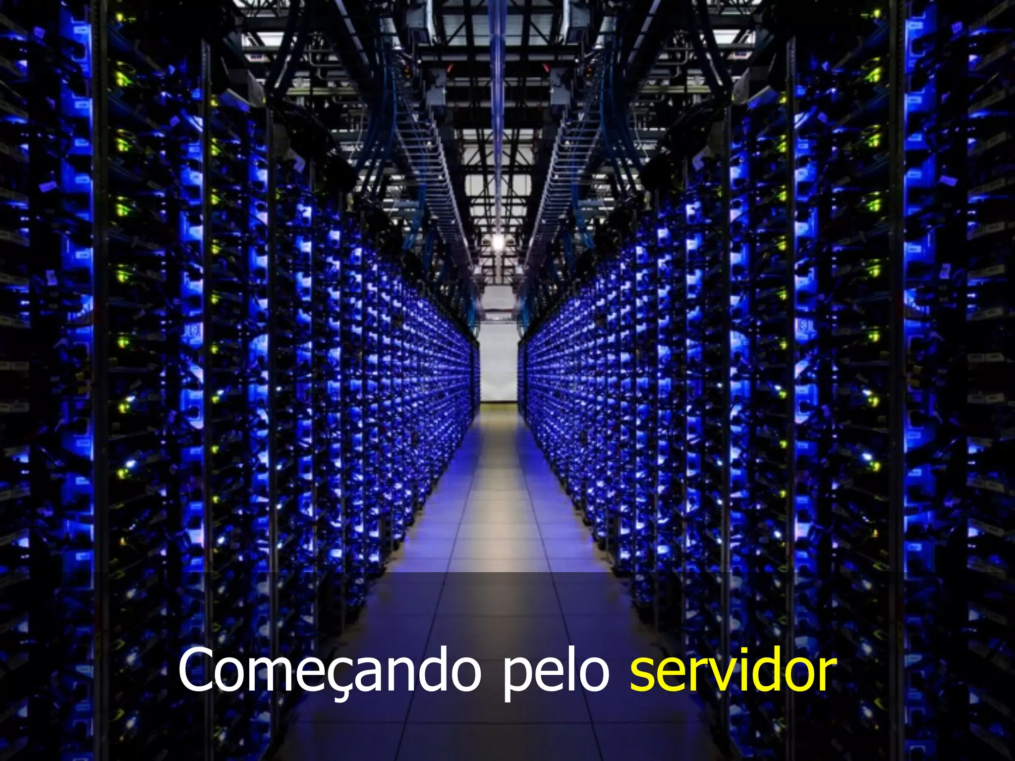 Começando pelo servidor
 