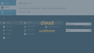 cloud
node azure
 