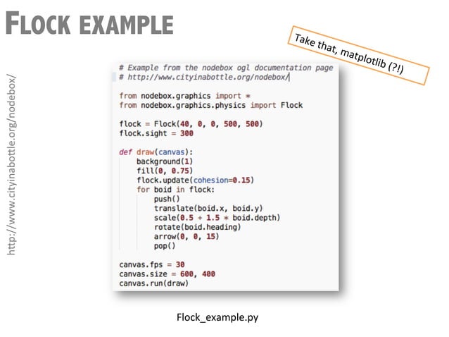 Nodebox for Data Visualization