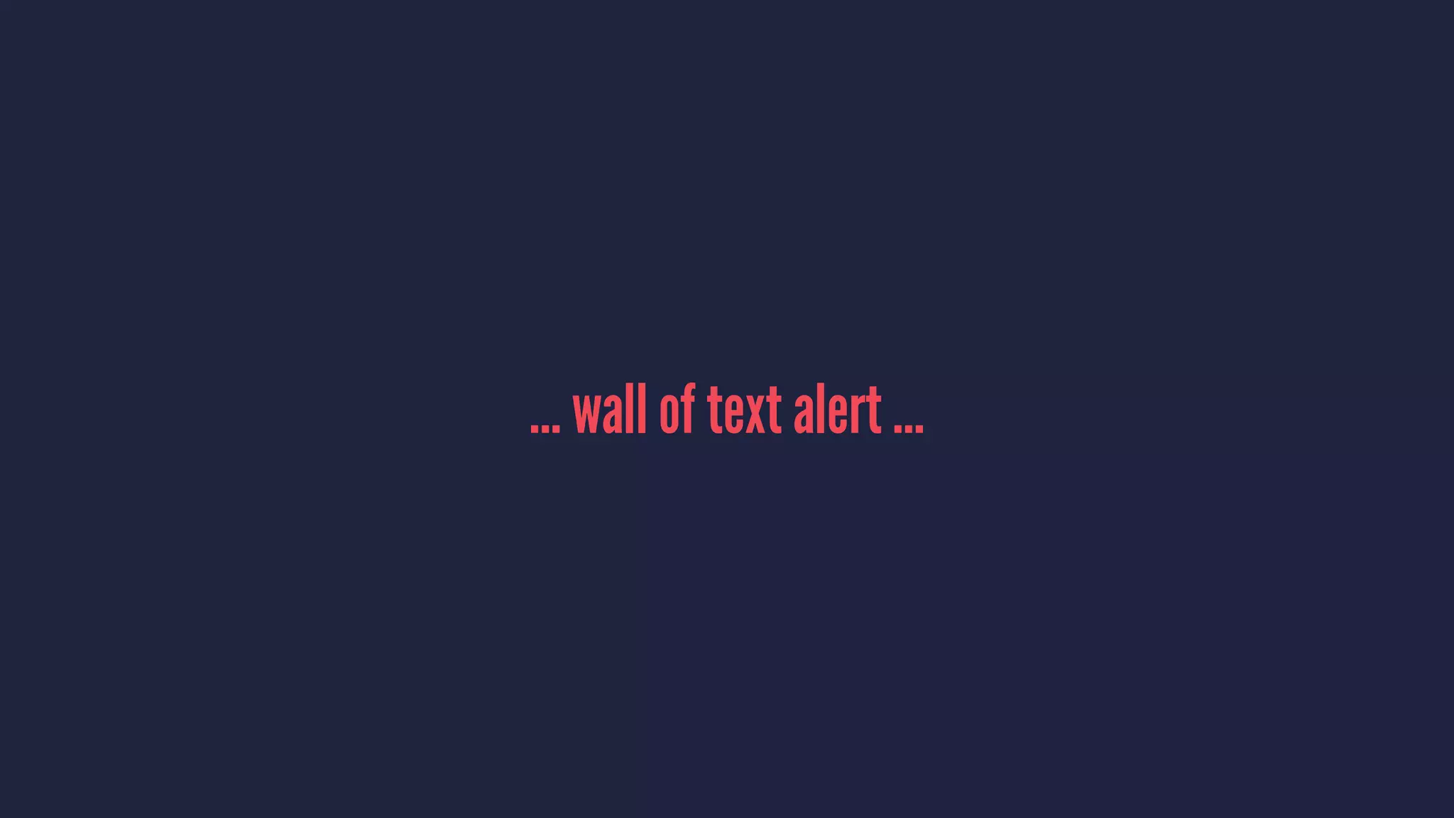 … wall of text alert …
 