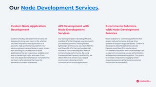 Scalable Node Development for High-Performance Applications | PDF
