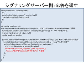Nodeで操るKurentoメディアサーバー ( Kurento + WebRTC + Node.js )