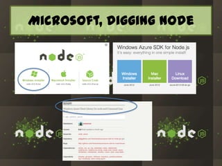 Microsoft, digging node

 