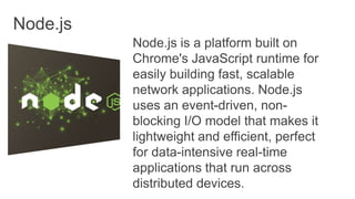 Introduction to Node js | PPT