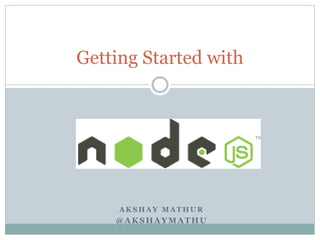 Introduction to Node js