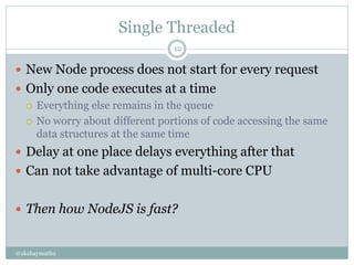 Introduction to Node js