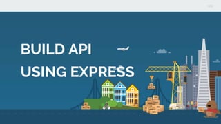 BUILD API
USING EXPRESS
 