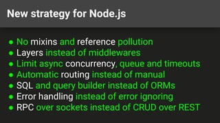 Node.js in 2021