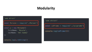 Modularity
 