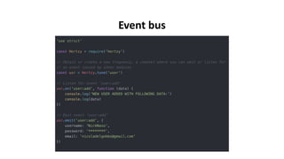 Event bus
 