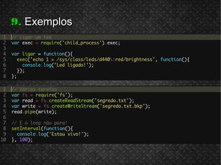 9.9. ExemplosExemplos
 