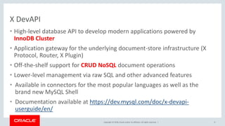 Node.js and the MySQL Document Store | PDF