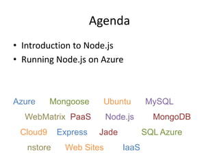 Node.js on Azure | PPT