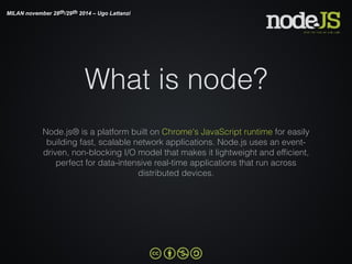 Nodejs for .NET web developers