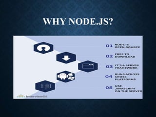 WHY NODE.JS?
 