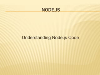 Introduction to Node.js Platform | PDF