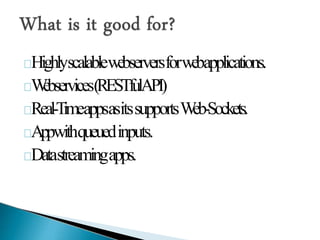 What is Node JS ? | PPTX