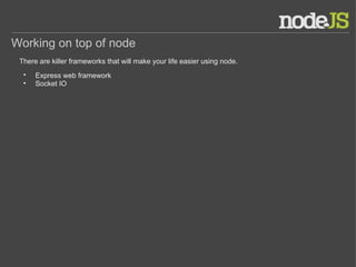 Node js presentation | PPT