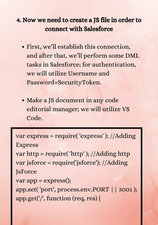 Node js salesforce integration using js force a quick guide to look out ...
