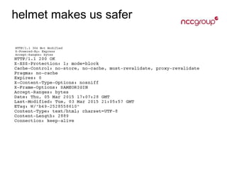 helmet makes us safer
 