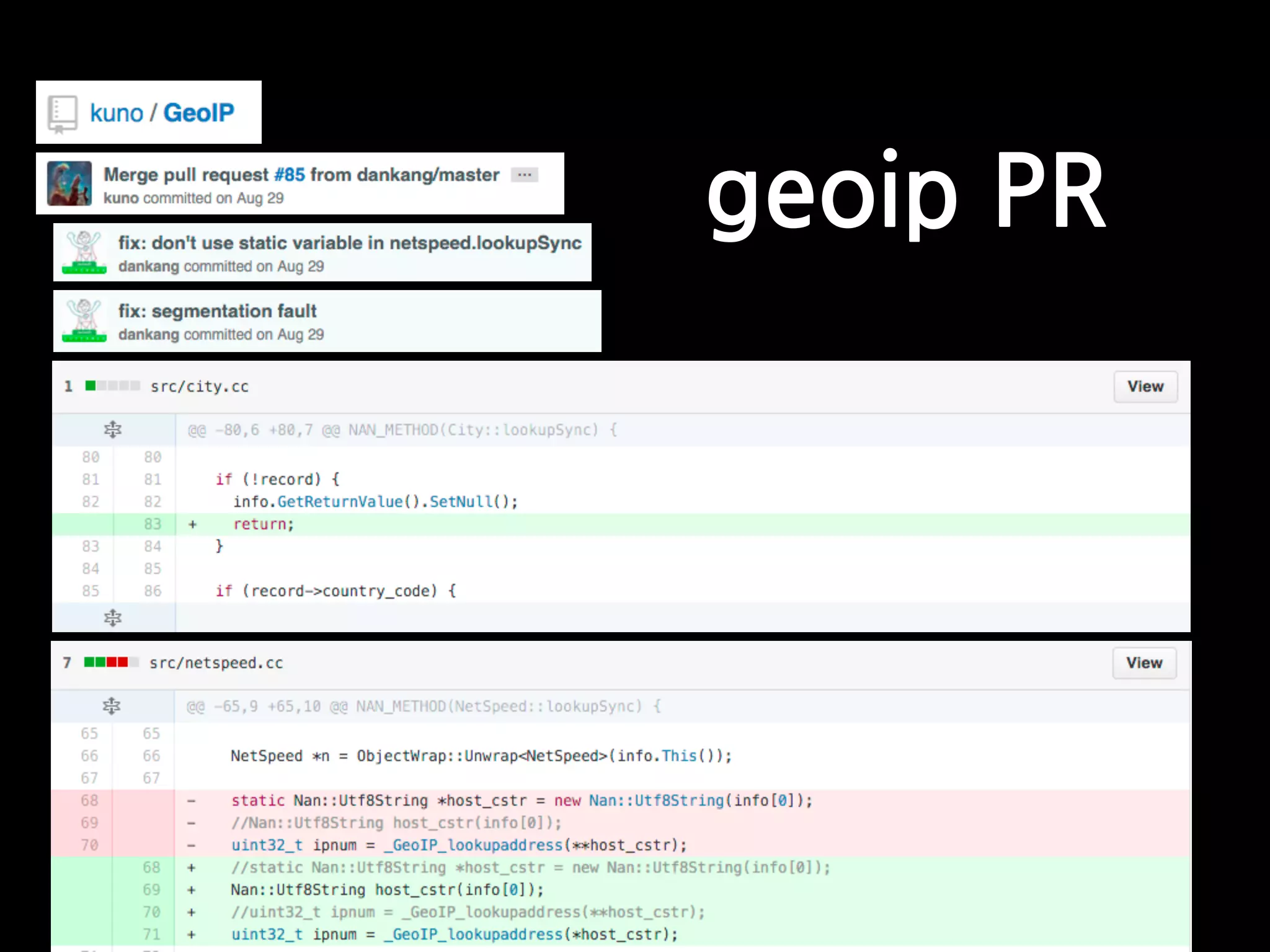 geoip PR
 