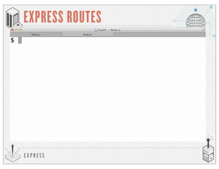 EXP RESS
EXPRESS ROUTES
 