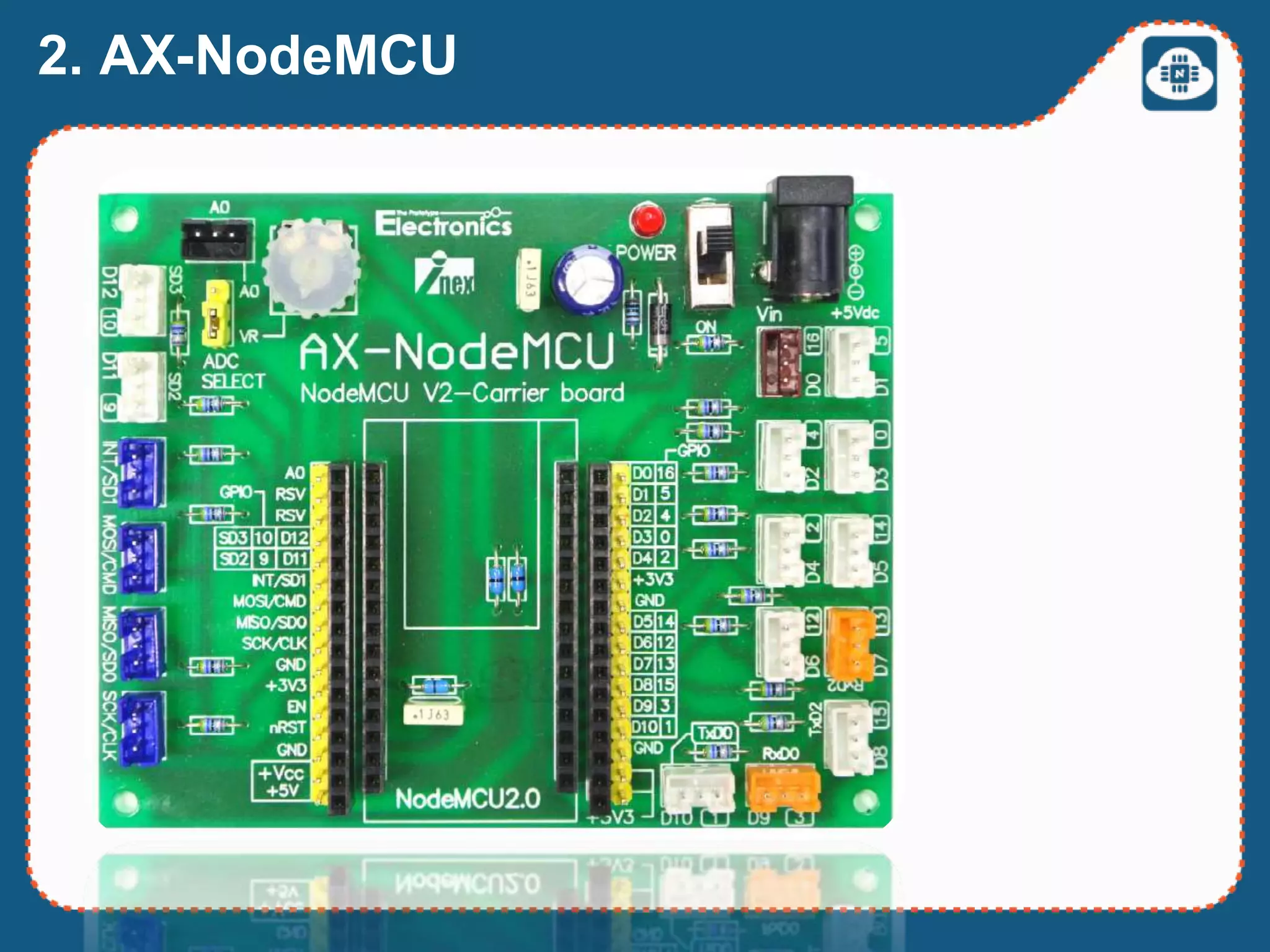 2. AX-NodeMCU
 