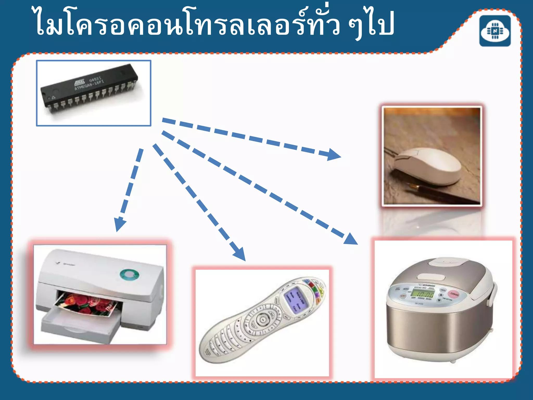 ไมโครอคอนโทรลเลอร์ทั่วๆไป
 