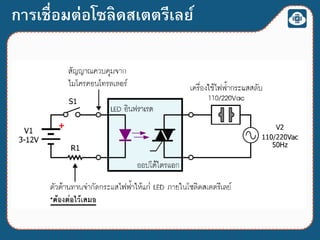 การเชื่อมต่อโซลิดสเตตรีเลย์
 