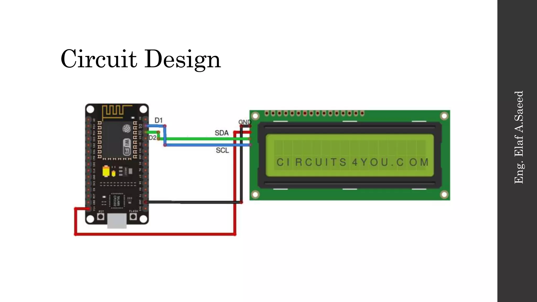 Circuit Design
Eng.
Elaf
A.Saeed
 