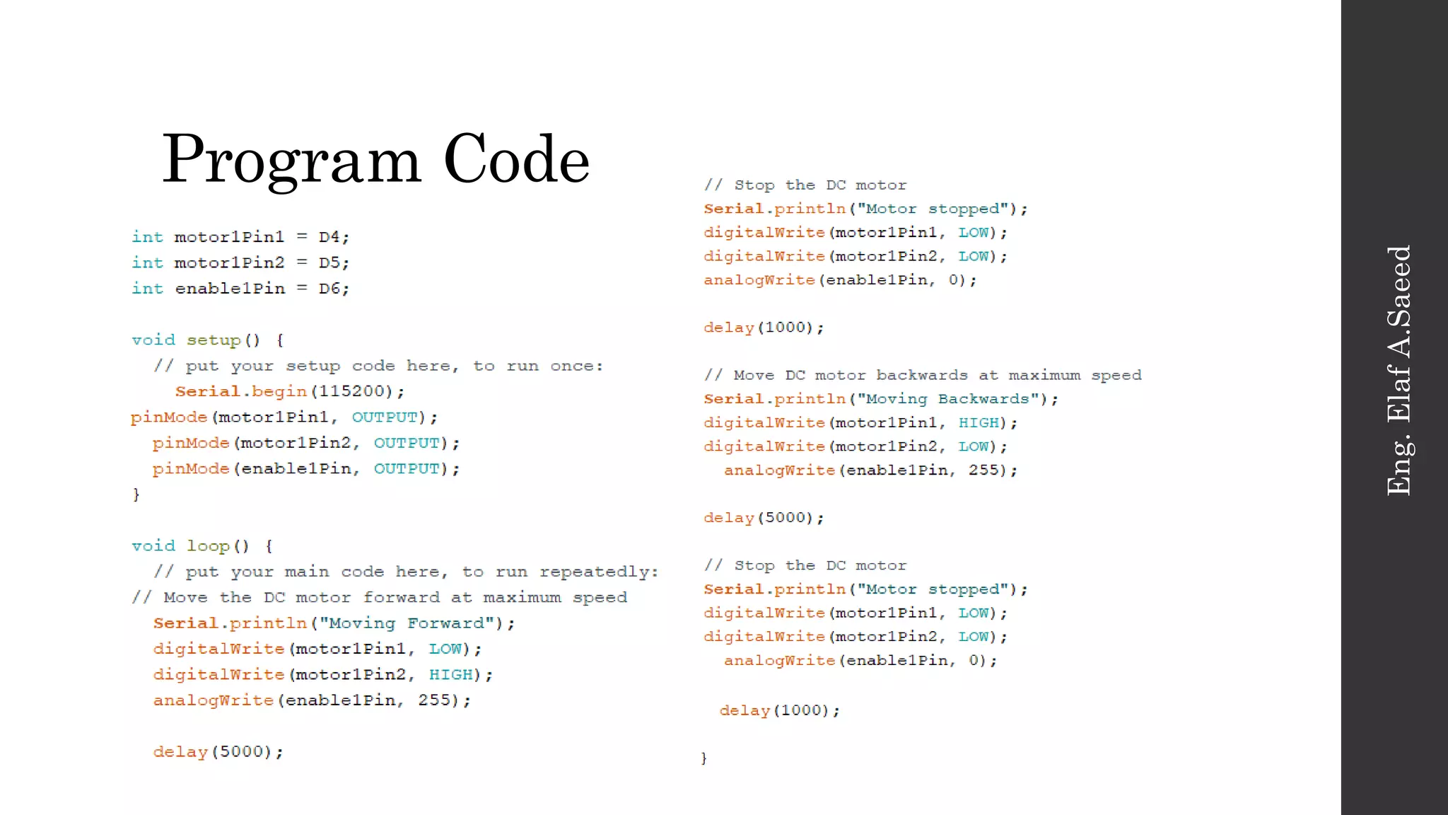 Lesson 7- NodeMCU with DC Motor | PDF