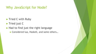 Node.js - Advanced Basics | PPTX