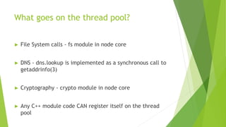 Node.js - Advanced Basics | PPTX