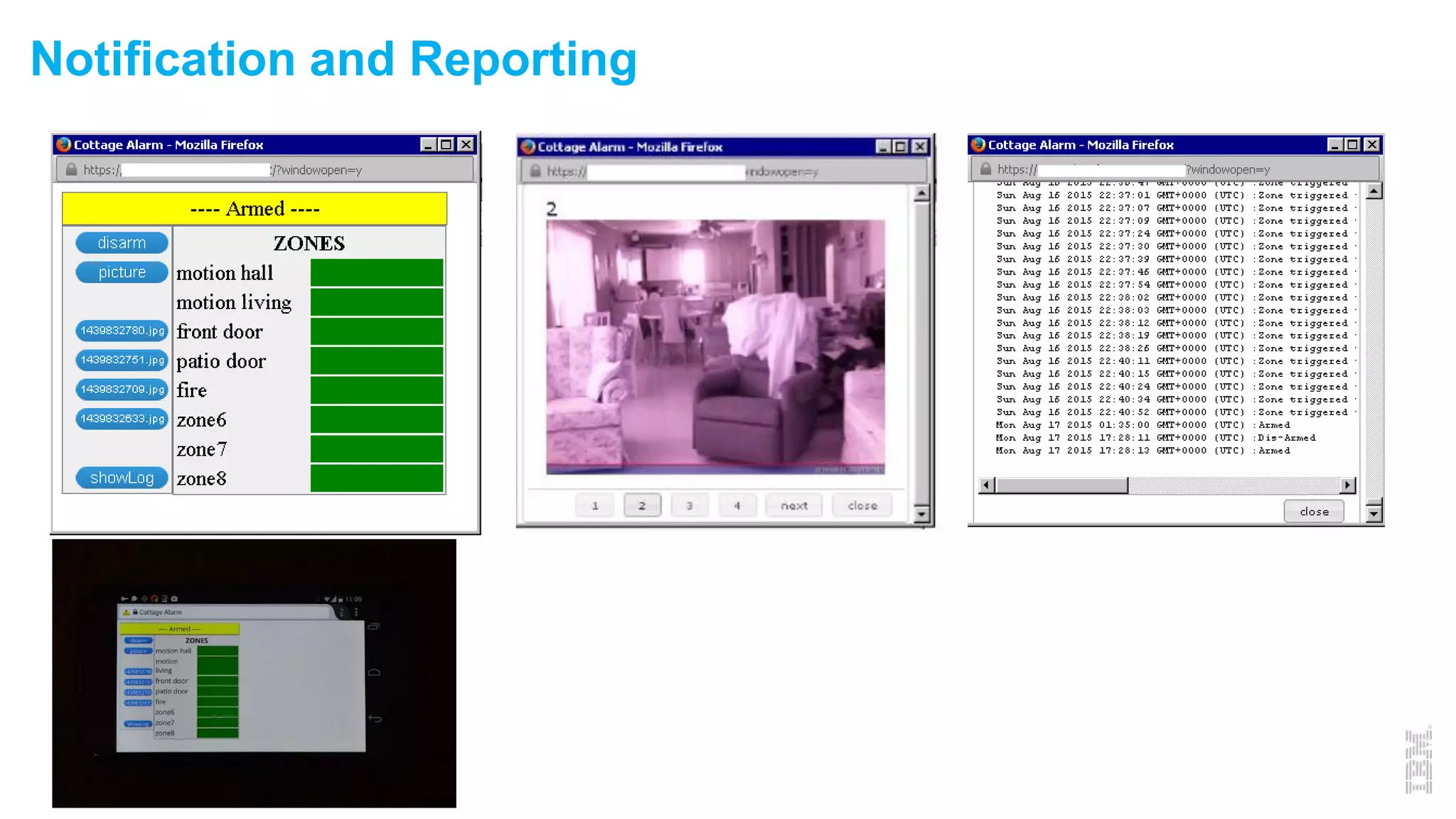 Notification and Reporting
10
 