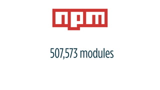Hunting for malicious modules in npm - NodeSummit
