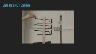 END TO END TESTING
 