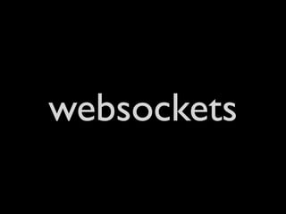websockets
 